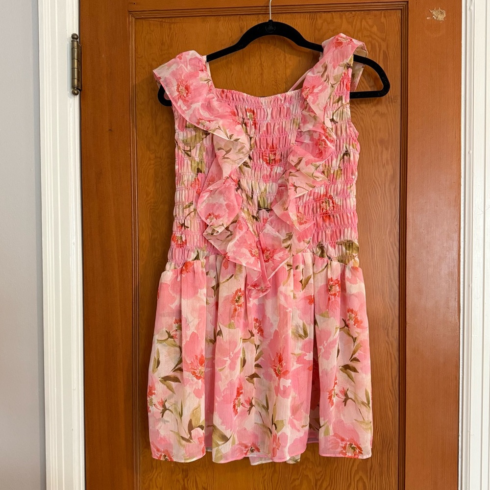 NWT MISA Los Angeles Dress in Blushing Flora Size Extra Small